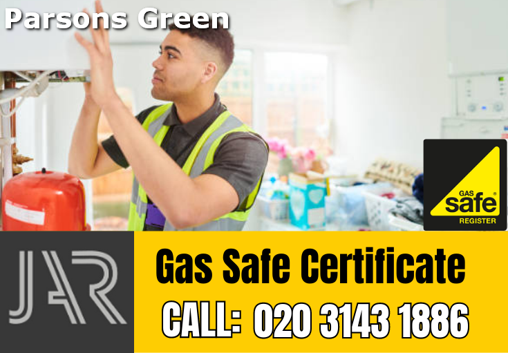 gas safe certificate Parsons Green