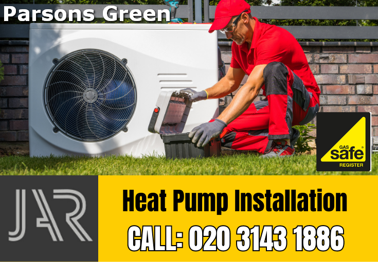 heat pump installation Parsons Green