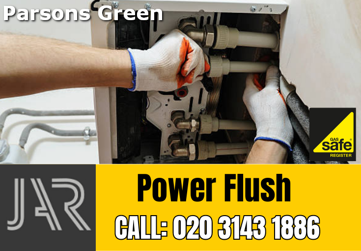 power flush Parsons Green