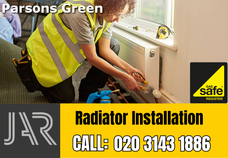 radiator installation Parsons Green